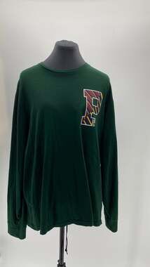 Polo Ralph Lauren Men's Long Sleeve T-Shirt with Large Graphic 'P' Logo